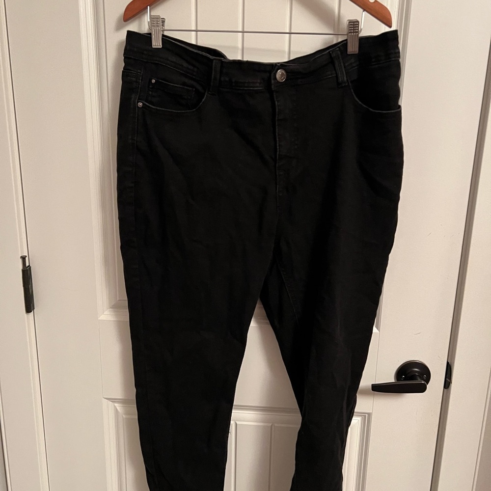 Black jeans size 18W by Ángels forever